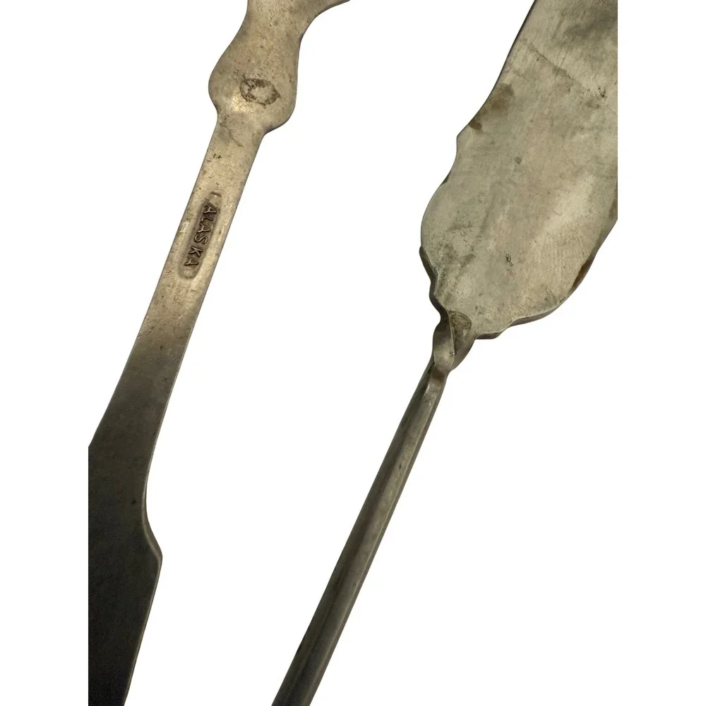 Hotchkiss Schreuder Alaska Silverplate Spoon Butter Knife Mono‎ R